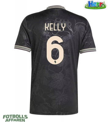 Juventus Lloyd Kelly #6 Tredje Tröja 2025-26 Kortärmad